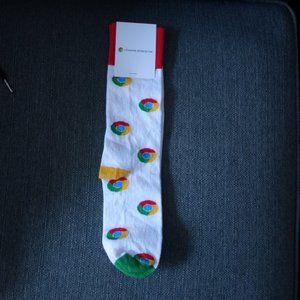 Google Chrome Enterprise Socks brought to you by Sock Club